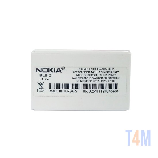 Battery BLB-2 for Nokia 5210/6510/7650/8210/8310/8850/8890/8910/8910i/Gw620 830mAh